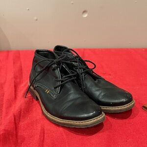 Classic Black Leather Men's Boots